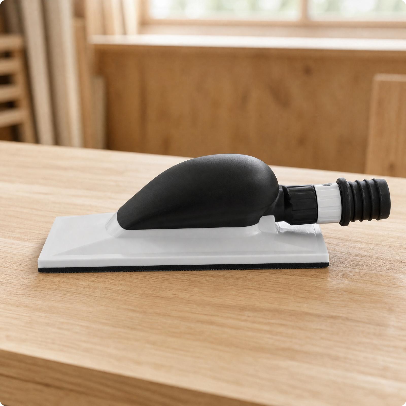 Woodworking Workshop - Handheld Vacuum Polishing Pad for Woodworking