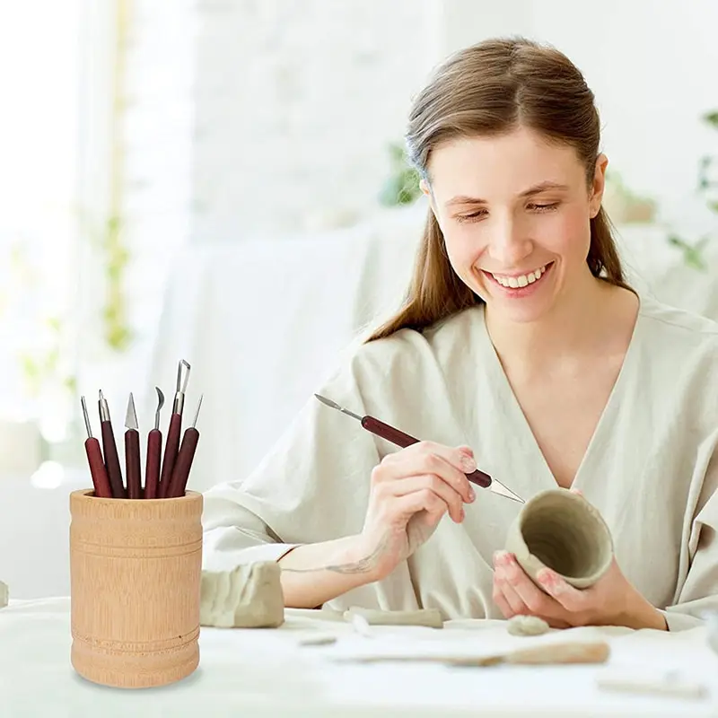 Artist's 6-Piece Wooden Potter - огляд і ціна Wood Chisel Set