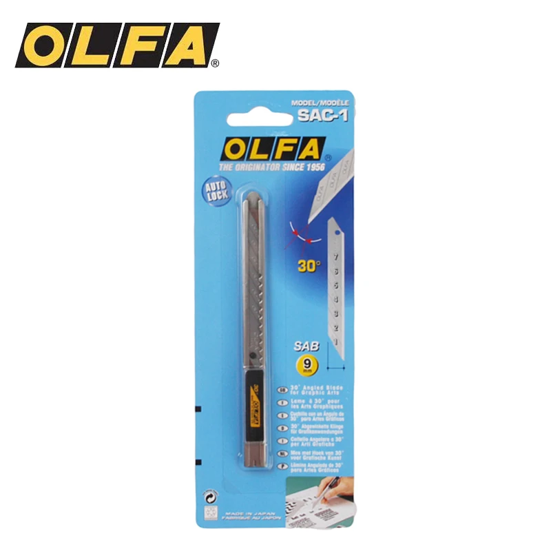 OLFA SAC-1(141B) 9mm 30 Degree - огляд і ціна Woodworking Wallpaper
