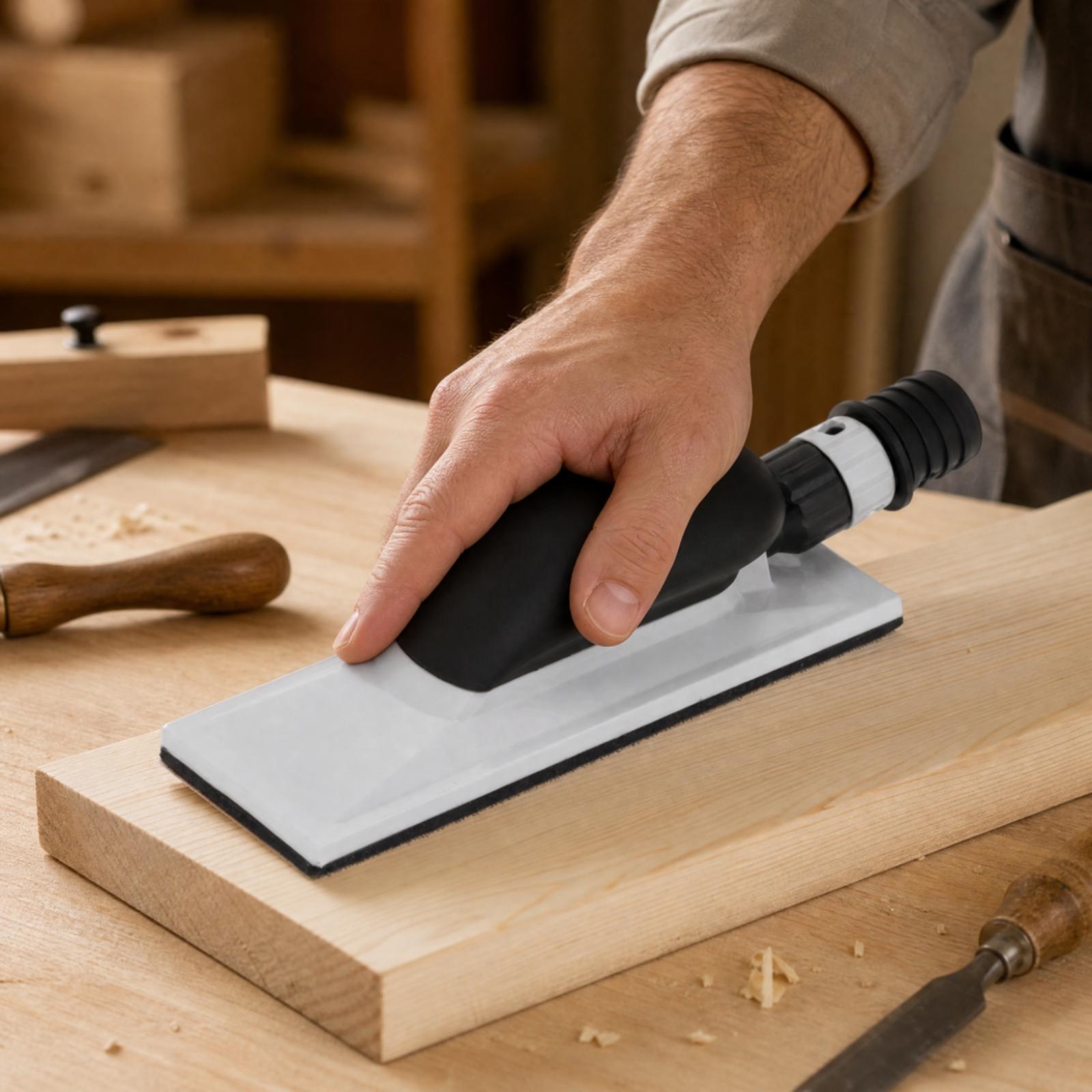 Handheld Vacuum Polishing Pad  - огляд і ціна Woodworking Workshop