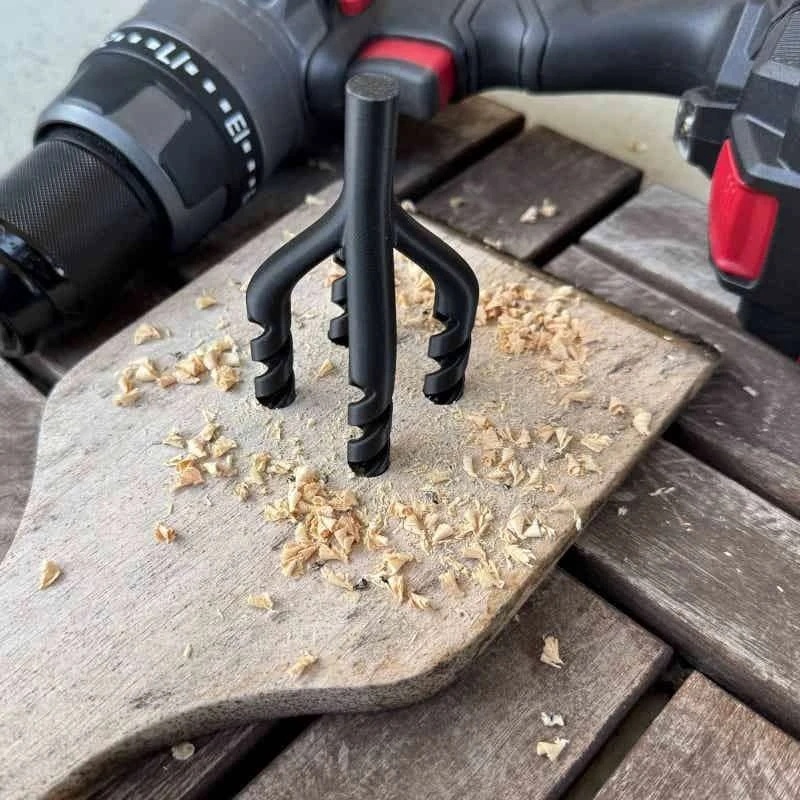 Plastic Four Prank Drill Bit F - огляд і ціна Woodworking Jokes