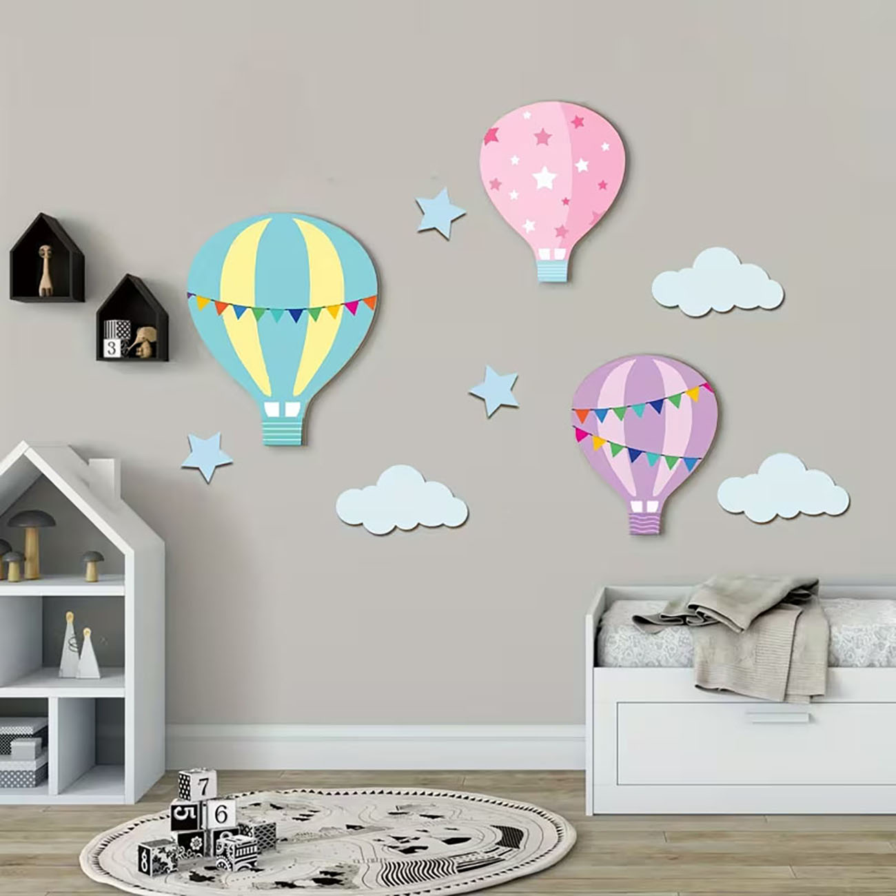 Wooden 2D Wall Decoration (9-P - огляд і ціна Woodworking Glue