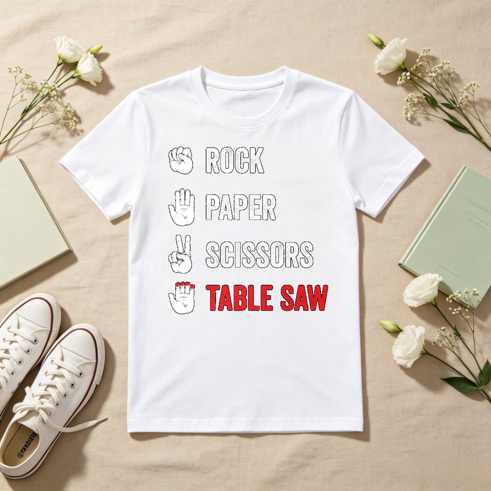 Rock Paper Scissors Table Saw  - огляд і ціна Woodworking Jokes