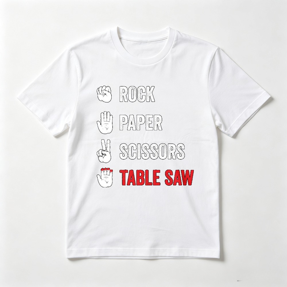 Rock Paper Scissors Table Saw  - огляд і ціна Woodworking Jokes
