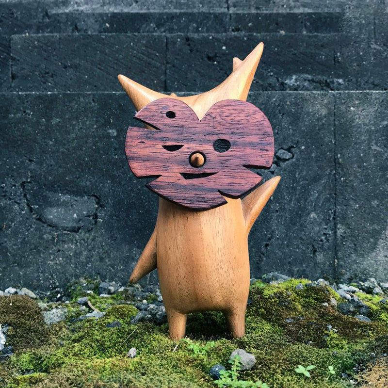 1/2/3pcs Wooden Korok Statue H - огляд і ціна Woodworking Resin